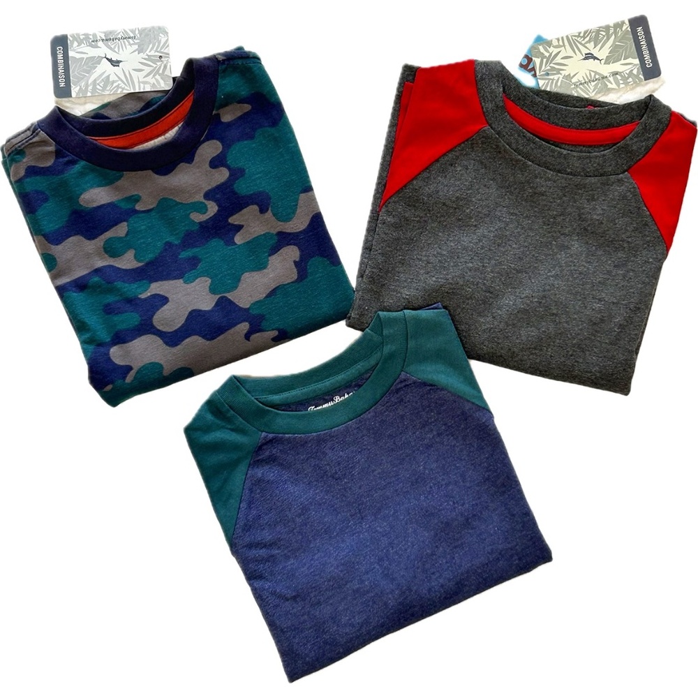 NWT Boy's Shirts -Tommy Bahama Long Sleeved - 3 pack